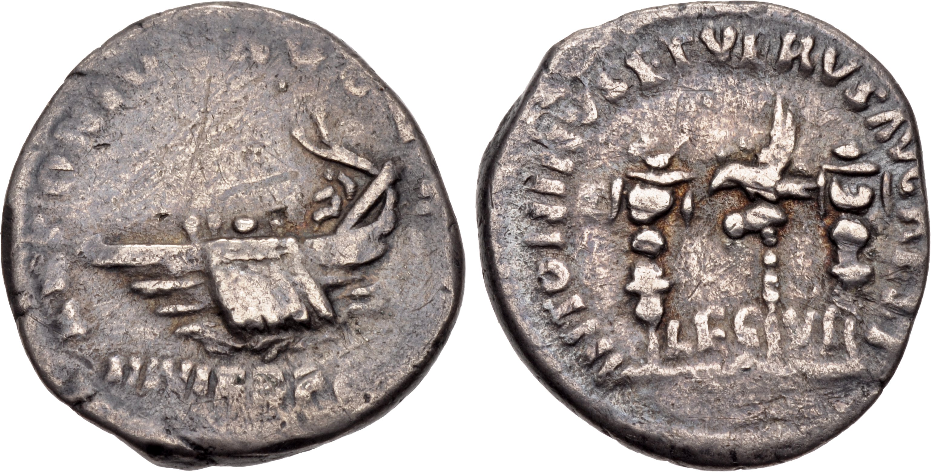 CoinArchives.com Search Results : legionary and denarius and anton