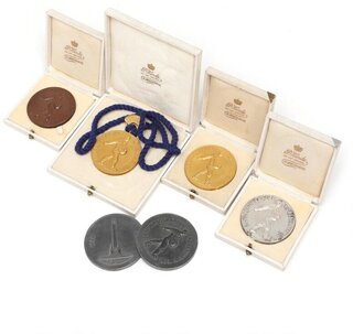 SILVER OR BRONZE/ CERTIFICATE/ CARDS SPECIAL AWARD MEDALS X 10 METAL/50MM /GOLD 