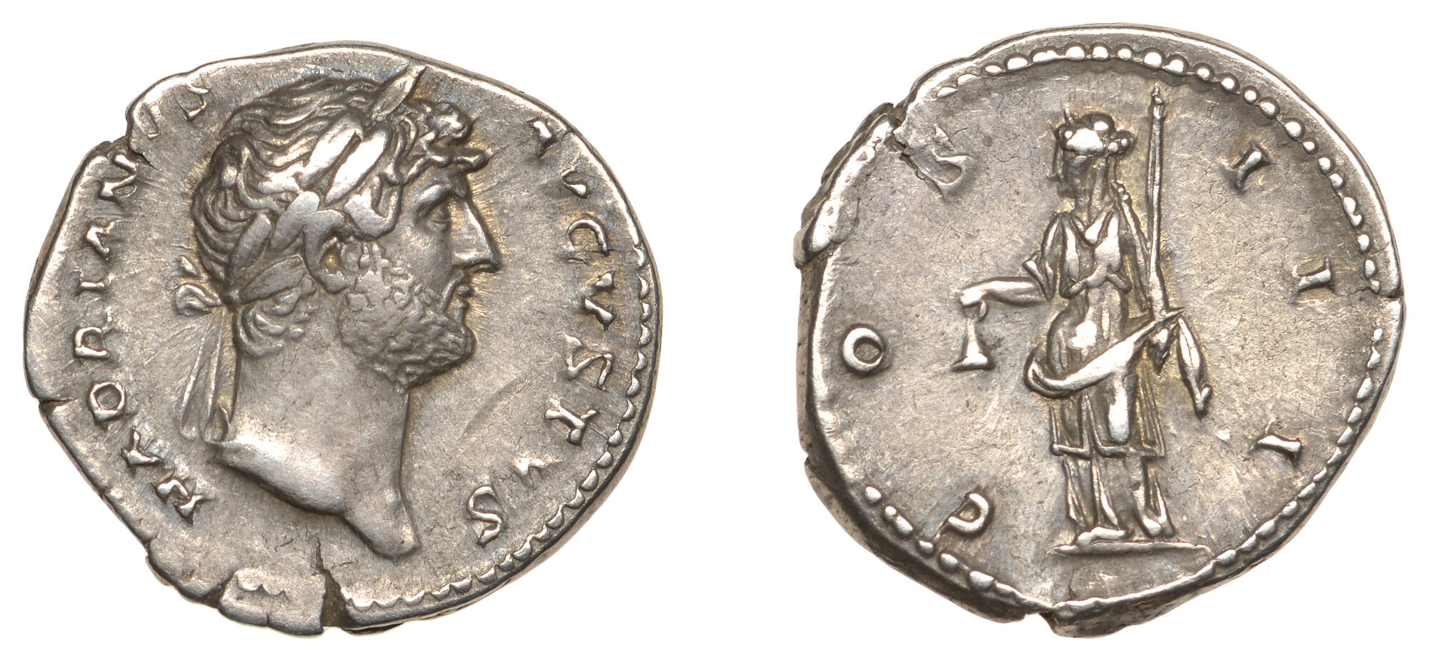 SALE／94%OFF】 アンティークコイン コイン 金貨 銀貨 送料無料 Ancient Roman Hadrian AR Denarius Coin  117-138 AD Certified NGC VF