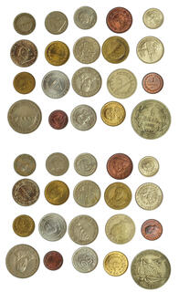 EL SALVADOR COIN 5 centavos  GREAT FOR A COLLECTION antique old pesos colones 