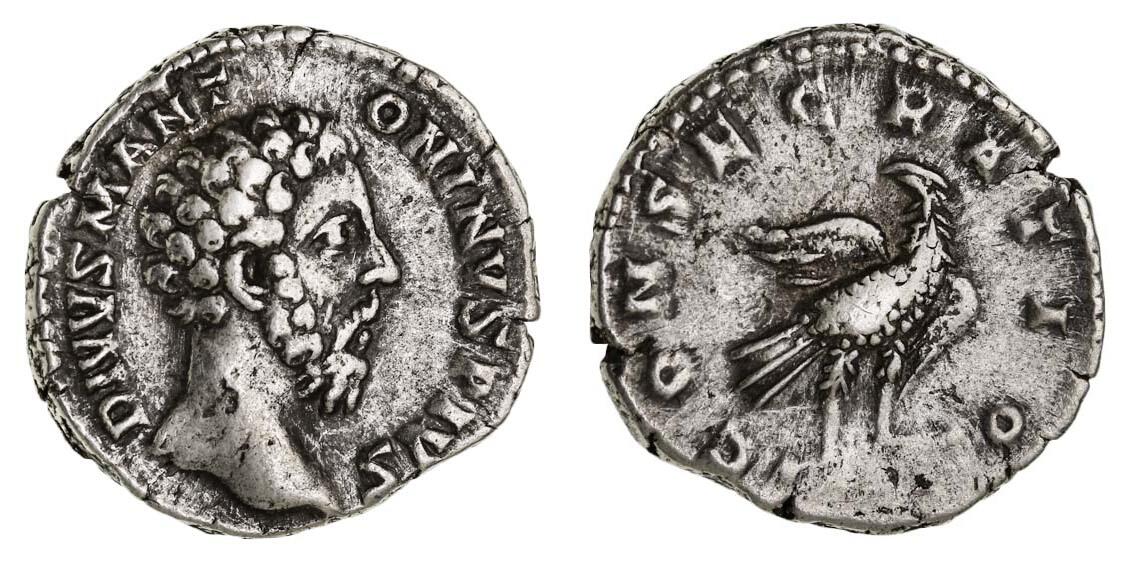 CoinArchives.com Search Results : Commodus AND Denarius AND eagle