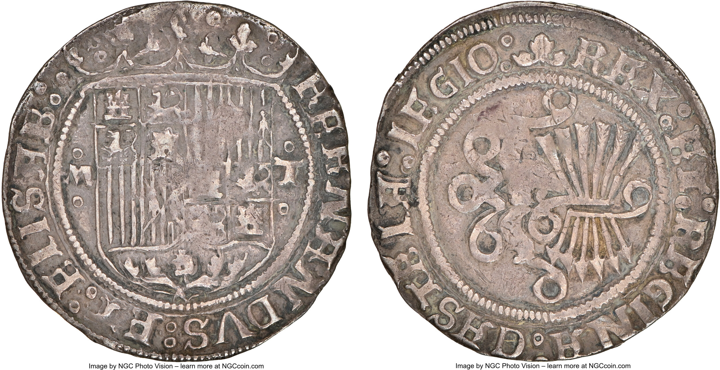 CoinArchives.com Search Results : ferdinand and isabella