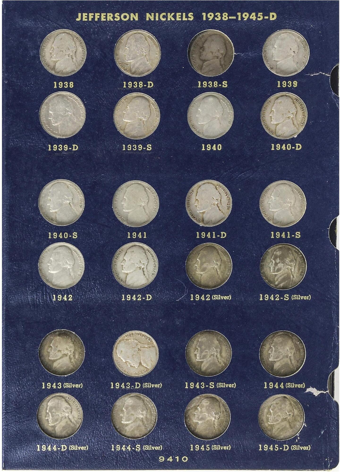 2012 P+D+S Lincoln Jefferson Roosevelt Mint Proof Set of Nine Coins 