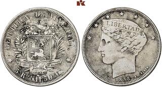 Semi Rare Isla De Providencia 1939 .12 1/2 Bolivar Venezuela Leper Colony Coin 