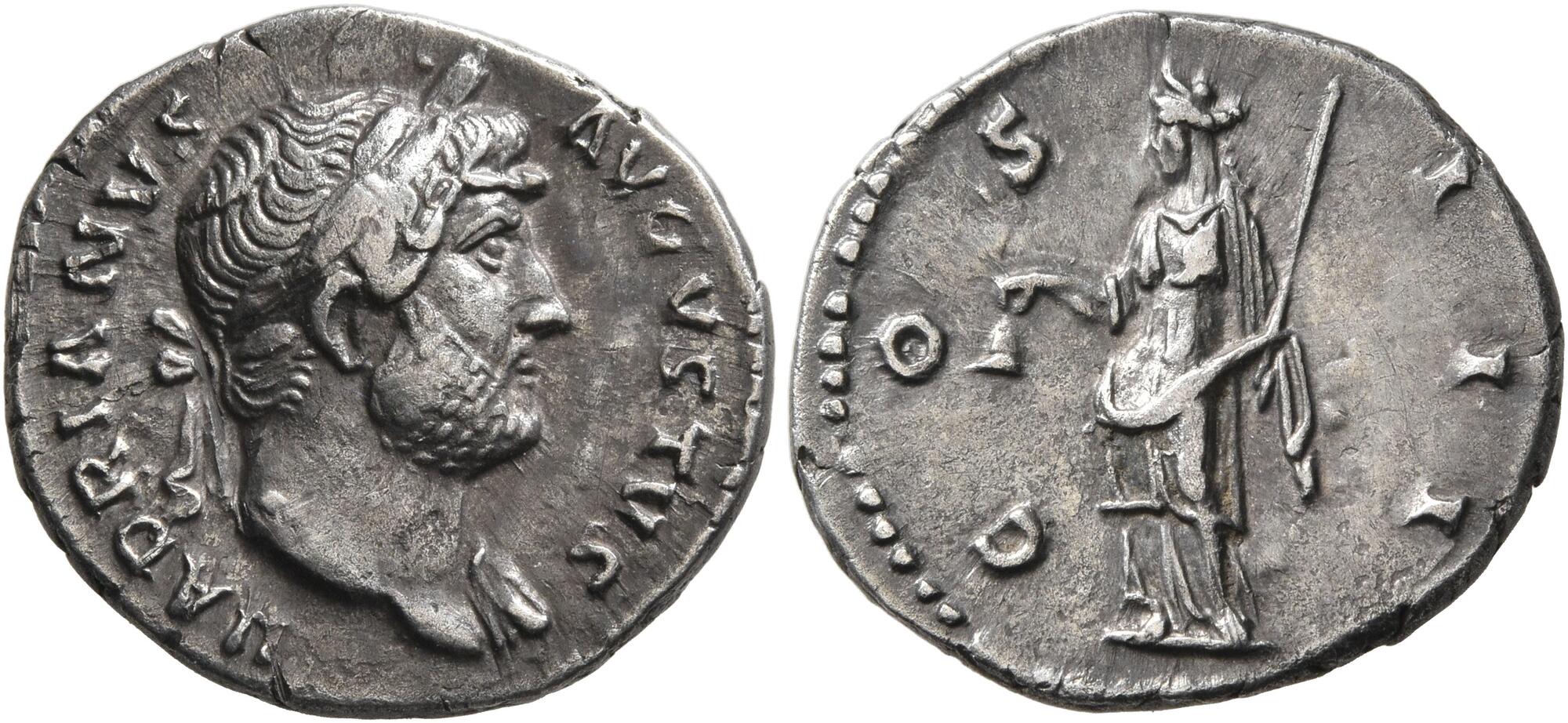 SALE／94%OFF】 アンティークコイン コイン 金貨 銀貨 送料無料 Ancient Roman Hadrian AR Denarius Coin  117-138 AD Certified NGC VF