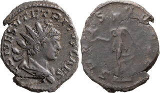 #519279 Contempo Moneta Tetricus I Uncertain Mint AD 272-273 Antoninianus 